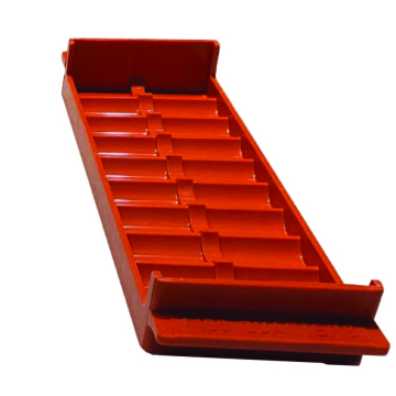 Image of item: Penny Double-Duty Coin Trays - Red - with Rib